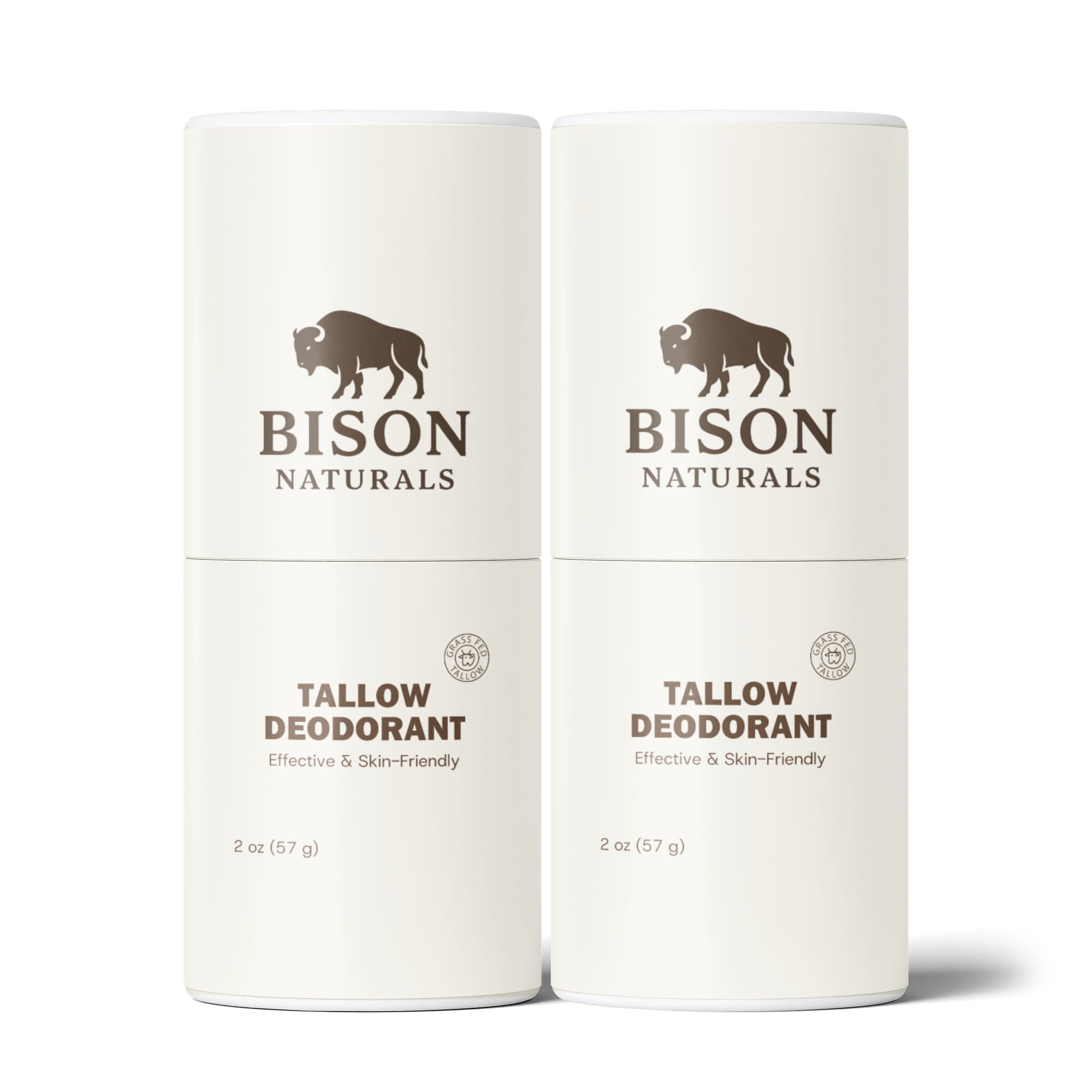 2 Pack Natural Tallow Deodorant Stick